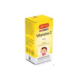 Picături soluție orală Vitamina C Bioland Junior, 10 ml, Biofarm