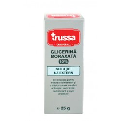 Trussa Glicerina Boraxata 10% 25g
