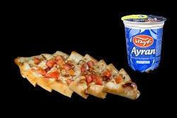 Meniu Pizza Kebab de Vițel + Ayran 200ml image