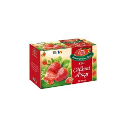 Ceai de Capsuni si Fragi Aromfruct, 20 plicuri, Fares