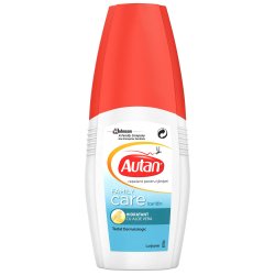 Loțiune spray împotriva țânțarilor cu Aloe Vera, Autan Family Care, 100 ml, Johnson