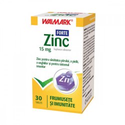 Zinc Forte 15mg, 30 tablete, Walmark image