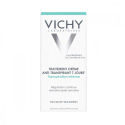Deodorant cremă tratament împotriva transpiraţiei abundente cu eficacitate 7 zile, 30 ml, Vichy