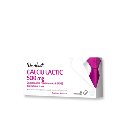 Dr.Hart Calciu lactic 500mg 20cpr