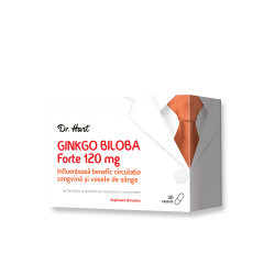 Dr.Hart Ginkgo Biloba forte 120mg 30cps