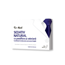 Dr.Hart Sedativ natural cu passiflora si valeriana 20cps