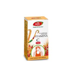 Vitamina C naturală, F164, 60 capsule, Fares