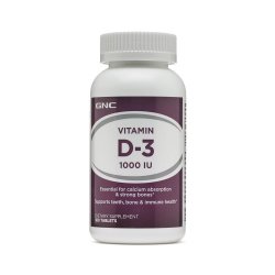 Vitamina D-3 1000 IU (144722), 180 tablete, GNC