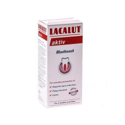 Apă de gură Lacalut Aktiv, 300 ml, Theiss Naturwaren