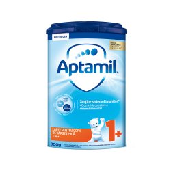 Aptamil 1+ cu Pronutra formulă de lapte de creștere Premium, 1-2 ani, 800 g, Nutricia