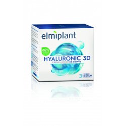 Cremă antirid de zi SPF 15 Hyaluronic 3D, 50 ml, Elmiplant