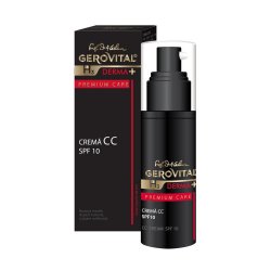 Cremă CC SPF 10 Gerovital H3 Derma+ Premium Care, 30 ml, Farmec