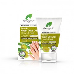 Dr Organic Ulei Masline Crema Maini & Unghii 125ml