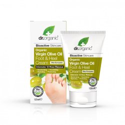 Dr Organic Ulei Masline Crema Picioare & Calcaie 125ml