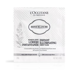 L`Occitane Masks Instant Sheet Reine Blanche Iluminanta