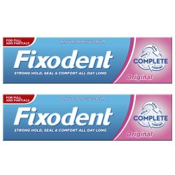 Pachet Crema adeziva pentru proteza dentara Fixodent Complete Original, 47 g + 47 g, P&G