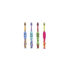 Periuță de dinți Kids Monster, 2-6ani, Elgydium