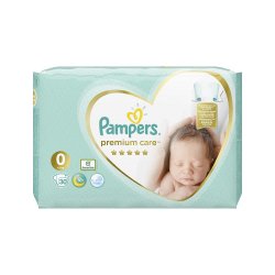 Scutece Nr 0 Premium Care New Born, 30 buc, <3 kg, Pampers