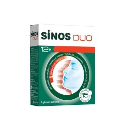 Sinos Duo 12+, 15 capsule, MBA Pharma