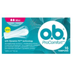 Tampoane OB Pro Comfort Mini, 16 bucati, Johnson&Johnson