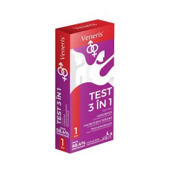 Test 3 în 1 unisex Veneris, 1 test, Biotech Atlantic USA