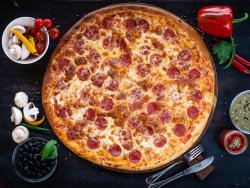 Pizza SALAMI 50 cm image
