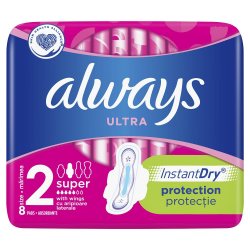 Absorbante Always Ultra Super, 8 bucăți, P&G