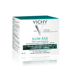 Cremă de față pentru corectarea și încetinirea apariției semnelor de îmbătrânire a tenului SPF 30 Slow Age, 50ml, Vichy