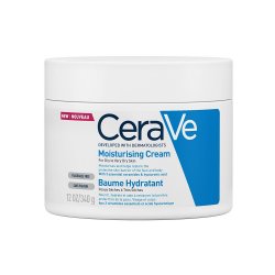 Cremă hidratantă pentru față și corp piele uscată și foarte uscată, 340 gr, CeraVe