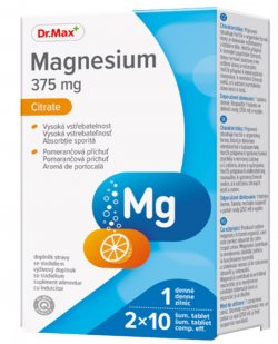 Dr.Max Magnesium Citrate 375mg 20cpr efervescente