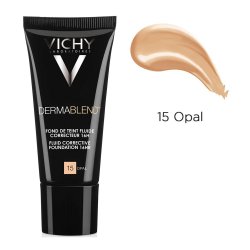 Fond de ten corector cu acoperire 16 ore DermaBlend, Nuanța 15 Opal, 30 ml, Vichy