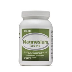 Magneziu 500 mg (136812), 120 capsule, GNC