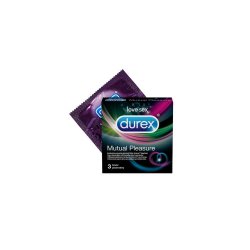 Prezervative Mutual Pleasure, 3 bucati, Durex