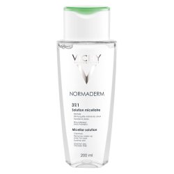 Soluție micelară 3 în 1 pentru tenul sensibil cu imperfecțiuni Normaderm, 200 ml, Vichy