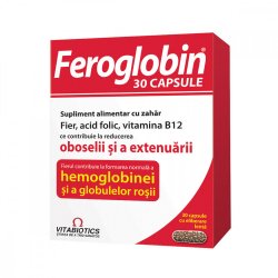 Feroglobin B12, 30 capsule, Vitabiotics image
