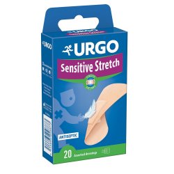 Plasturi flexibili multiextensibili Sensitive, 20 bucăți, Urgo