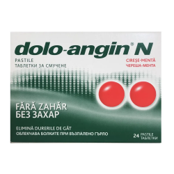 Dolo-Angin fara zahar, 24 comprimate, Divapharma