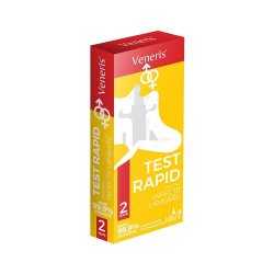 Test rapid de infecții urinare unisex Veneris, 2 teste, Biotech Atlantic USA