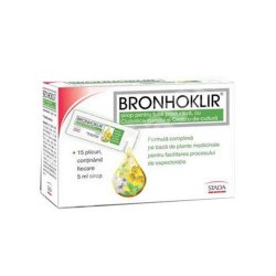 Bronhoklir pentru tuse productivă, 15 plicuri, Stada