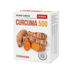 Curcuma 500, 30 capsule, Parapharm