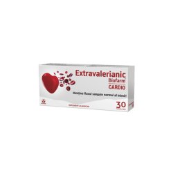 Extravalerianic Cardio, 30 capsule, Biofarm