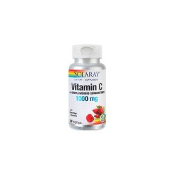 Vitamina C 1000 mg, 30 cps, Solaray
