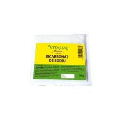Bicarbonat de sodiu, 50 g, Vitalia