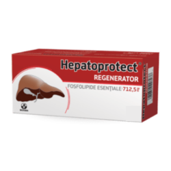 Hepatoprotect Regenerator, 32 capsule moi, Biofarm