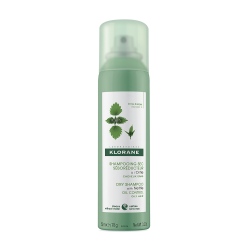 Sampon uscat cu extract de urzica, 150 ml, Klorane
