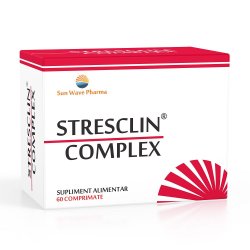 Stresclin Complex, 60 comprimate, Sun Wave Pharma