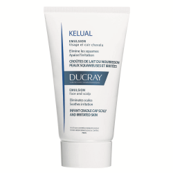 Emulsie kerato-reductoare pentru cruste de lapte sau piele cu scouame Kelual, 50 ml, Ducray