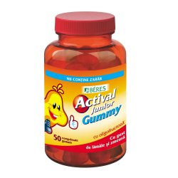 Actival Junior Gummy, 50 comprimate, Beres Pharmaceuticals image