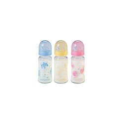 Biberon cu gat larg din sticla, 240 ml, 44240, Baby Nova