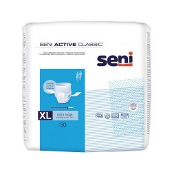 Chilot elastic absorbant Seni Active Classic, Extra Large, 30 bucati, Tzmo Sa